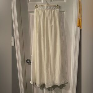 Elegant Ivory Women's Skirt